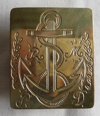 Royal Marine Cross Belt Plate - Corps Sutler