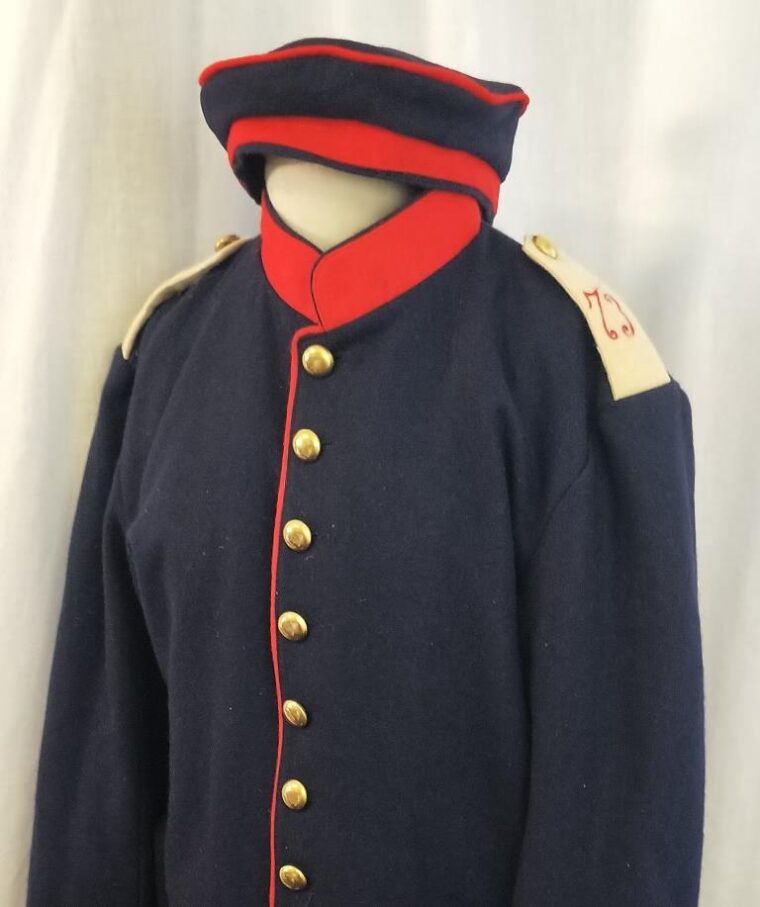 German Field Cap Feldmütze in Prussian BLUE Corps Sutler