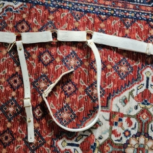 Light Cavalry - Hussar - Sword Belt with Hangers - black or buff leather