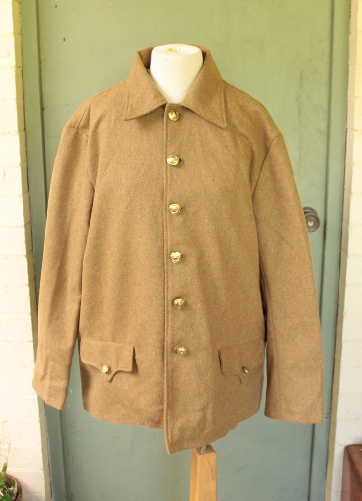 WW1 Turkish Jacket (KHAKI) wool - Corps Sutler