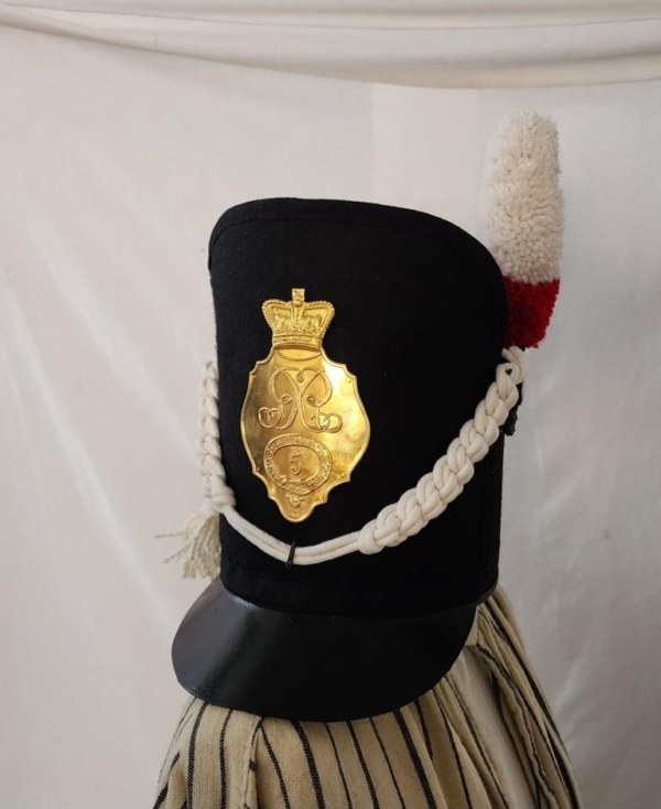 1812 British Belgic Shako complete - Image 5