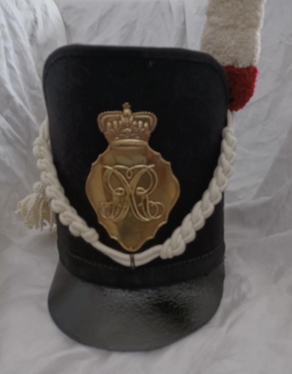 1812 British Belgic Shako complete