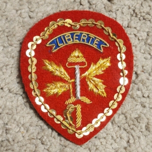 French Republican badge