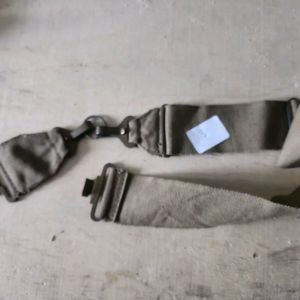 British WW2 Waist Belt Gas Mask Bag Holder - original